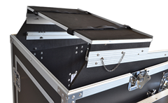 Cobra 12U + 10U Rack Case with Laptop Shelf & Side Table – Studio & Live